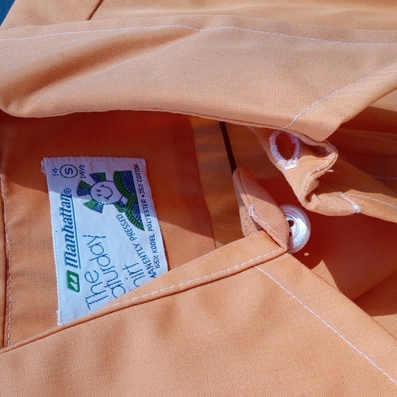 Vintage 60 70 s shirt. WINNER my favorite. Manhattan The Saturday Shirt. Kodel - Picture 5 of 7